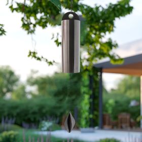 Deep Resonance Serenity Bell Wind Chimes for Patio and Garden Decor (size: L)