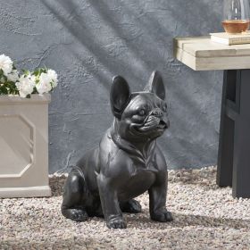 DOG GARDEN SCULPTURE (Color: as Pic)